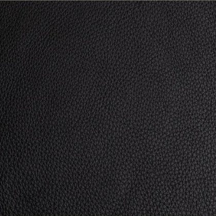 Corrected-grain leather sample