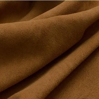Nubuck leather sample