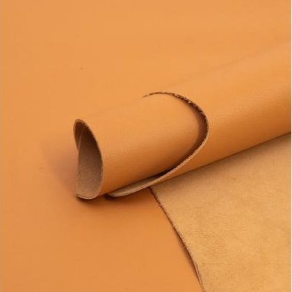 Sheepskin leather sample