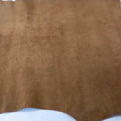 Suede leather sample