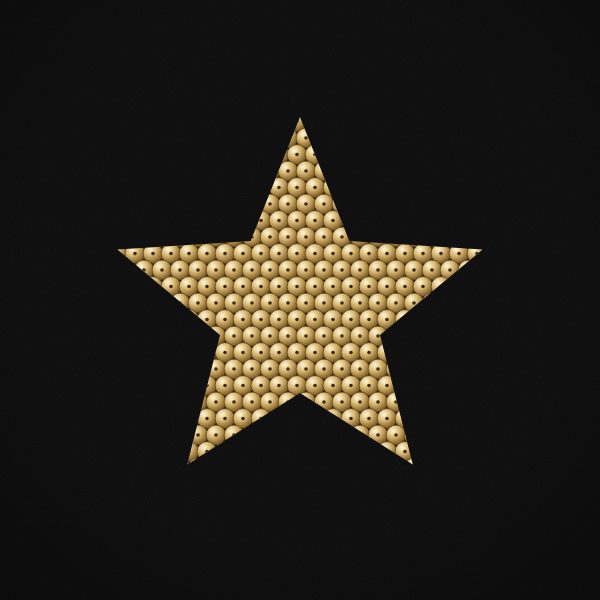 Gros plan sur une broderie de sequins