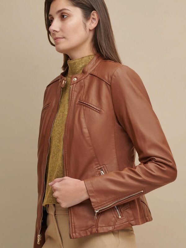 Scuba Leather Jacket - Image 15