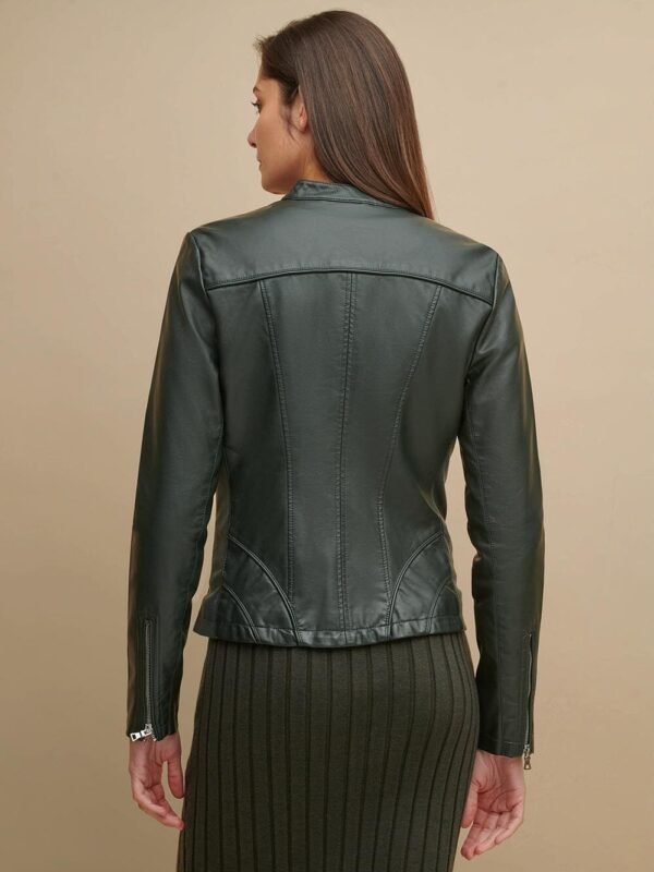 Scuba Leather Jacket - Image 7