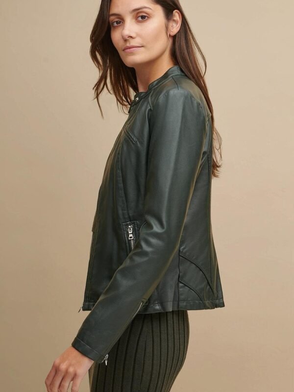 Scuba Leather Jacket - Image 6