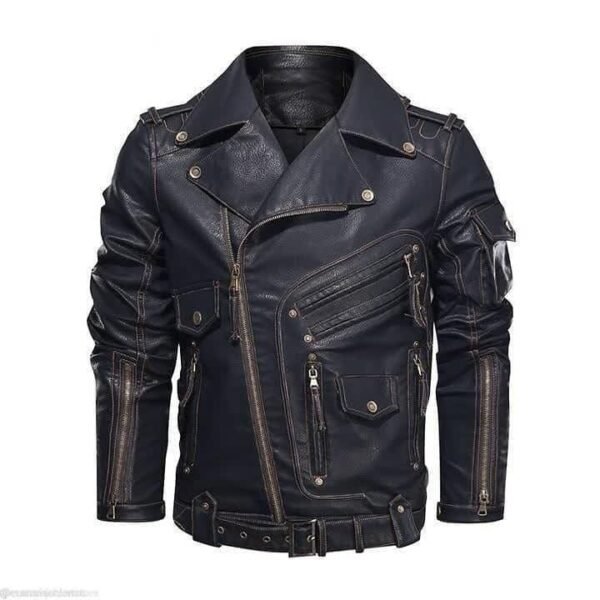 HEAVY DUTY COWHIDE LEATHER JACKET