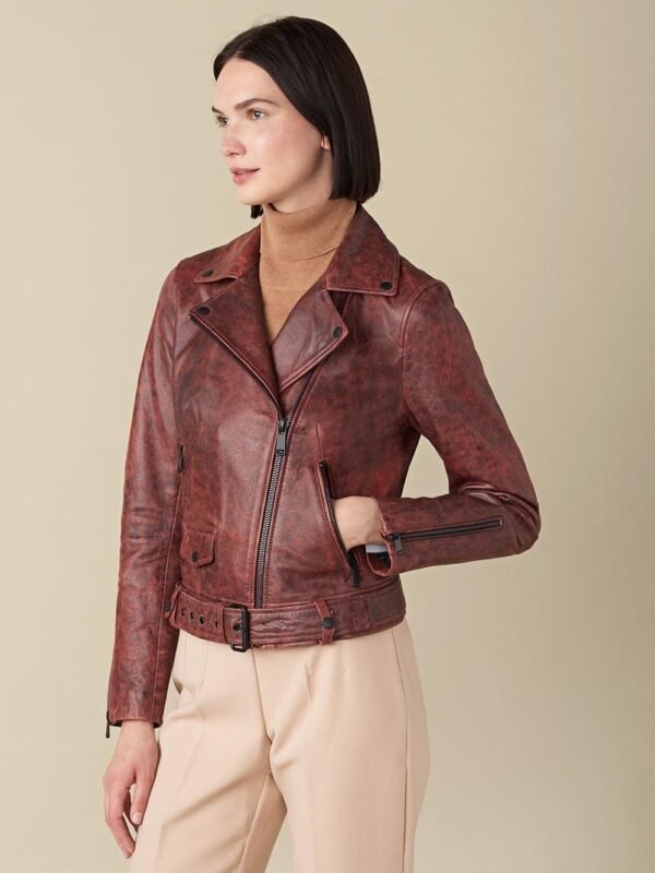 Alison Asymmetrical Belted Jacket