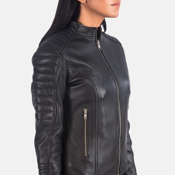 ADALYN QUILTED LEATHER BIKER JACKET - Image 17