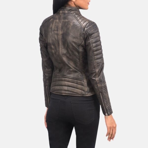 ADALYN QUILTED LEATHER BIKER JACKET - Image 10