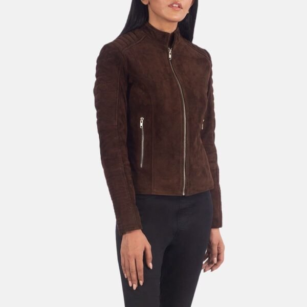 ADALYN QUILTED LEATHER BIKER JACKET - Image 5