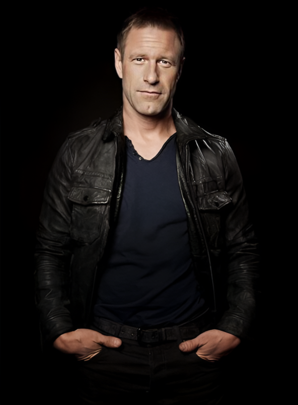 BETTER AARON ECKHART LEATHER JACKET